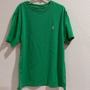 Polo by Ralph Lauren Boy's Tee in Green Size M(10-12)
